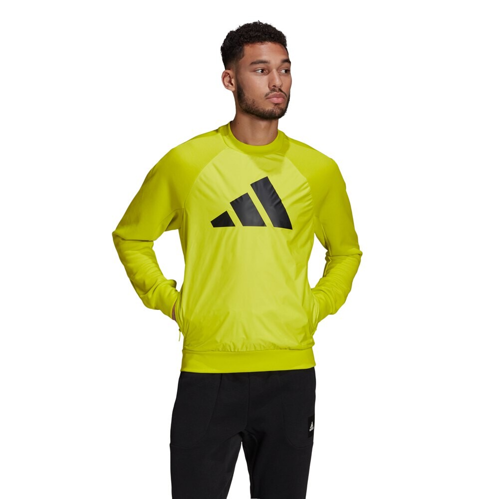 

Толстовка adidas Sportswear Sportswear Fabric Block, желтый