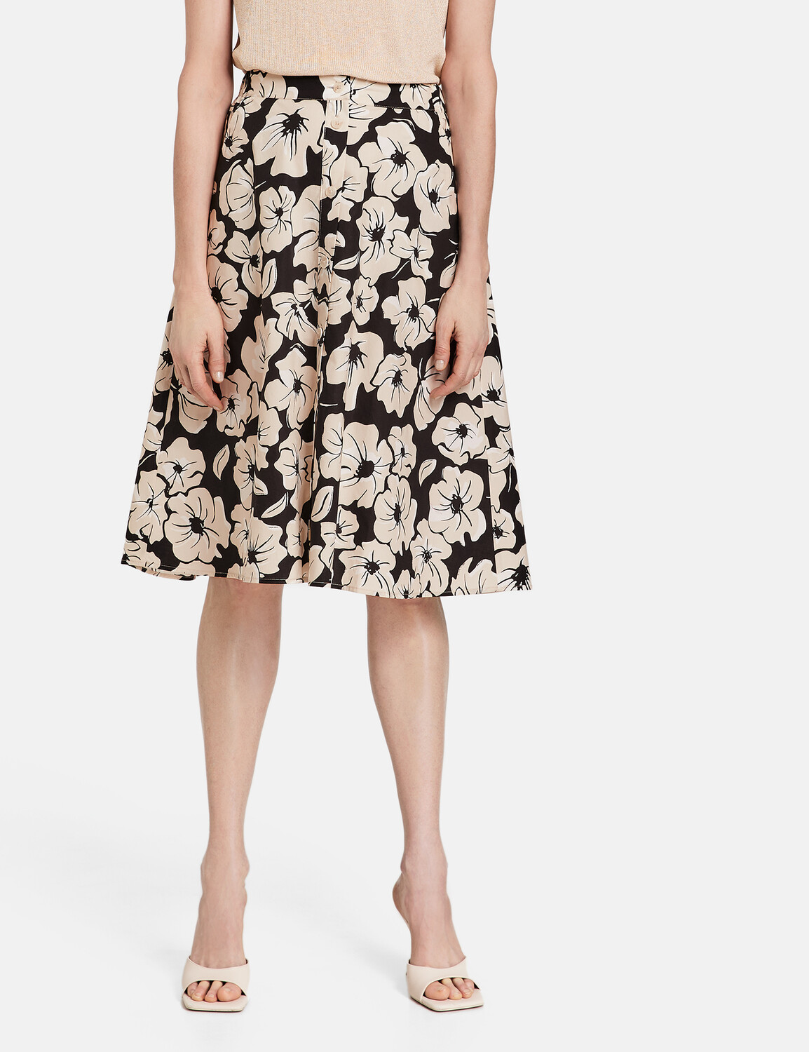 

Длинная юбка Gerry Weber lang weit, черный