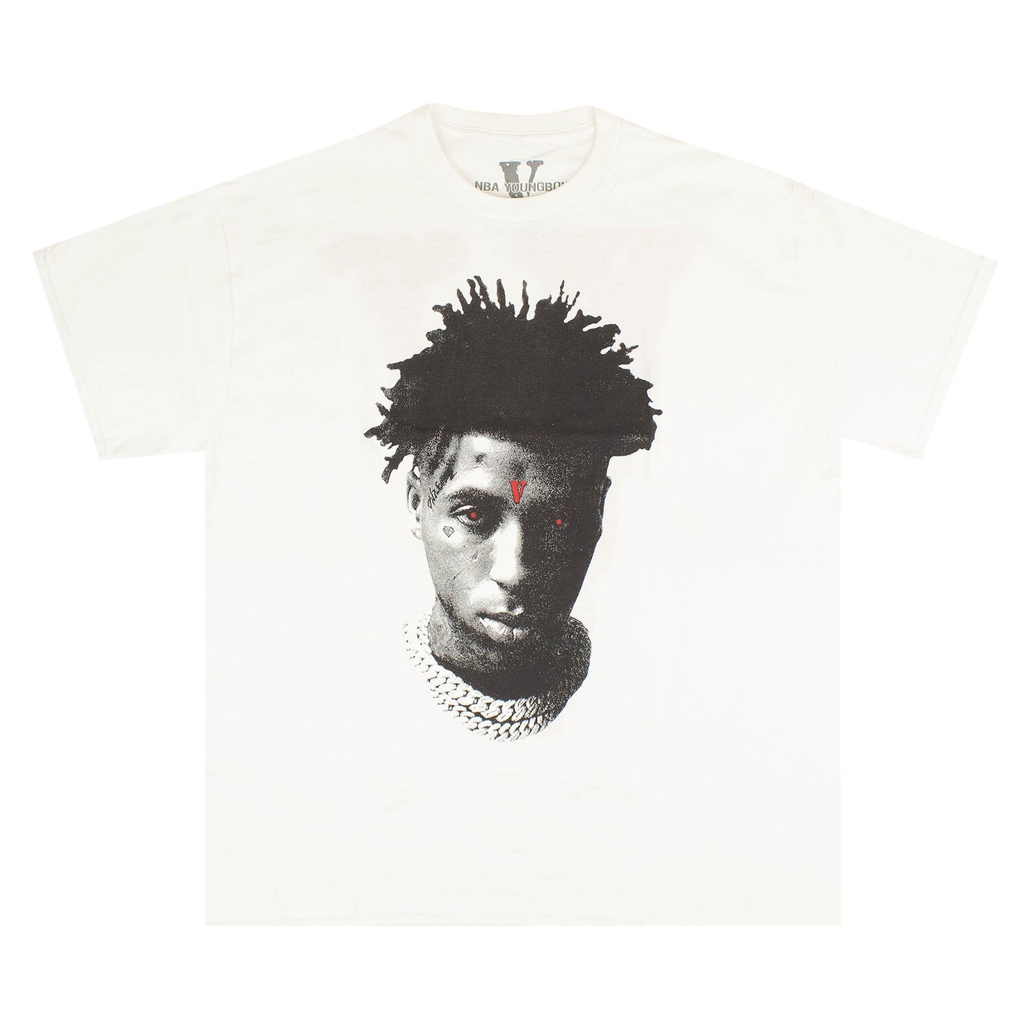 

Футболка Vlone x NBA YoungBoy Reaper, белая