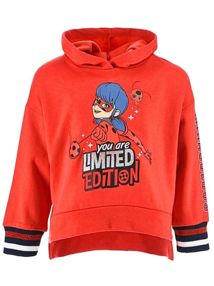 

Пуловер с капюшоном Miraculous, красный