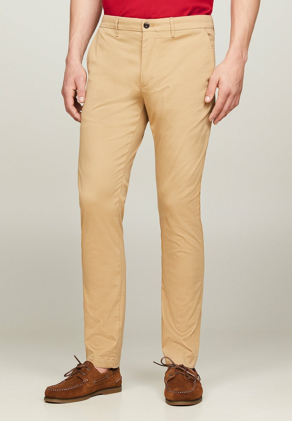 Чино BLEECKER SLIM FIT Tommy Hilfiger, цвет classic khaki