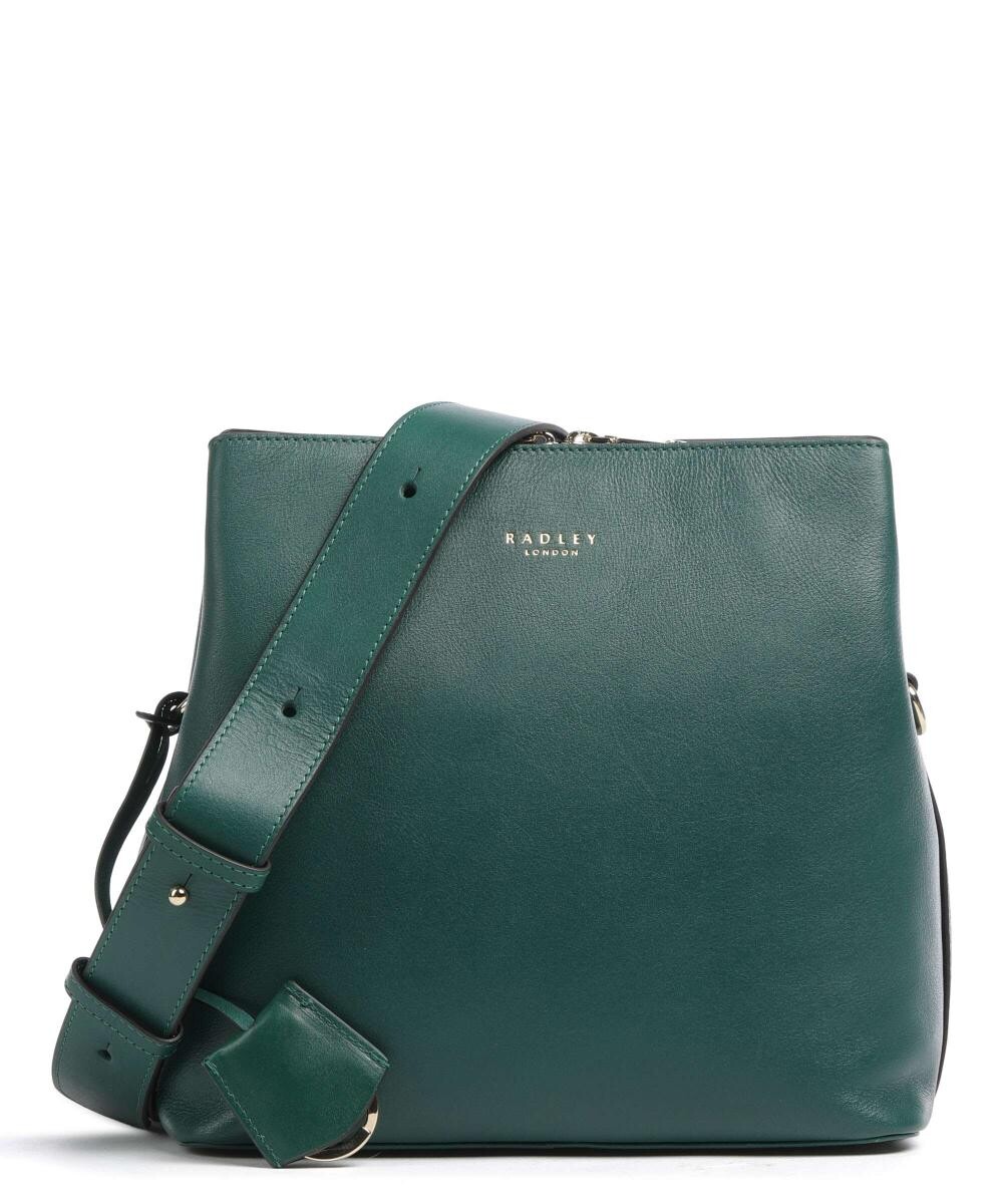 

Сумка через плечо Dukes Place из зерненой яловой кожи Radley London, зеленый