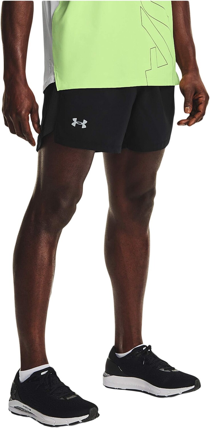 

Выпуск 5-дюймовых шорт из эластичной ткани Under Armour, цвет Black/Reflective