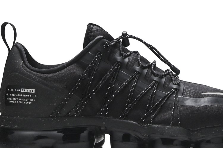 All black vapormax sales run utility