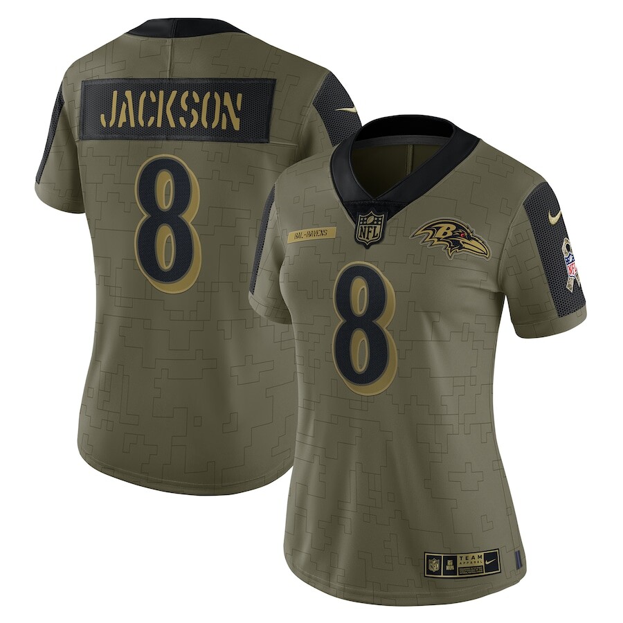 

Джерси Nike Baltimore Ravens, оливковый