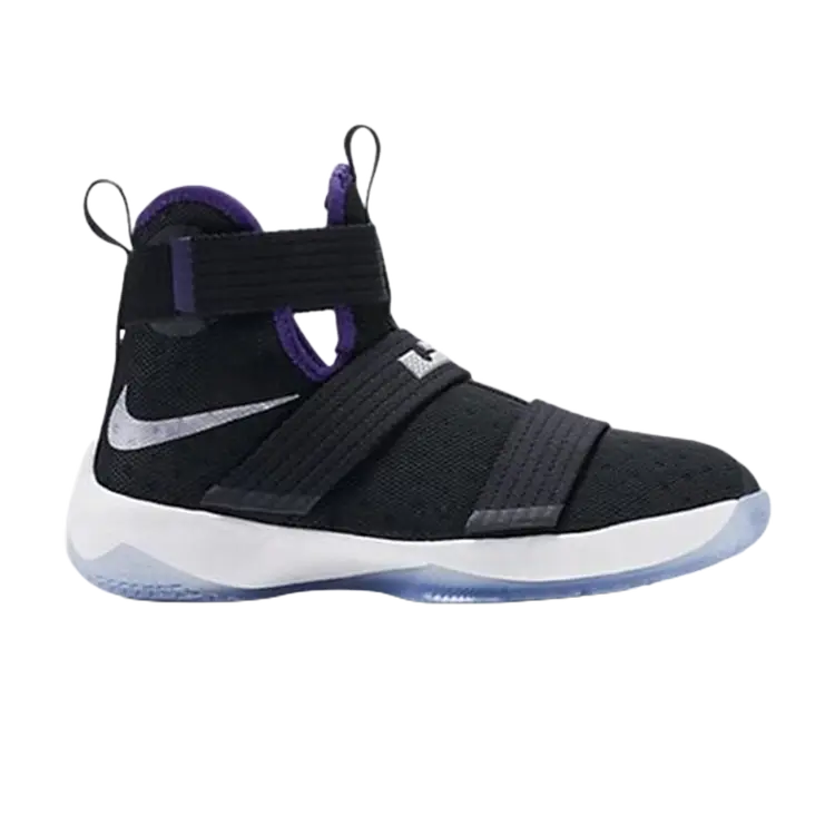 

Кроссовки Nike LeBron Soldier 10 GS 'Sacramento Kings', черный