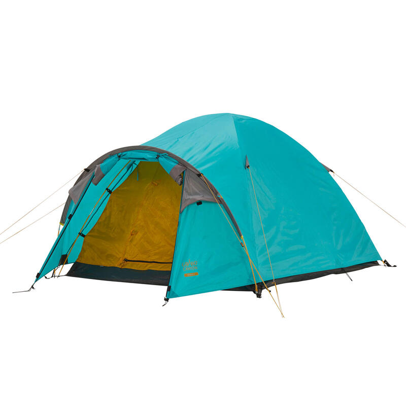 Палатка-иглу Топика, купольная палатка на 2 человека для треккинга, кемпинга, легкий вестибюль GRAND CANYON, цвет blau