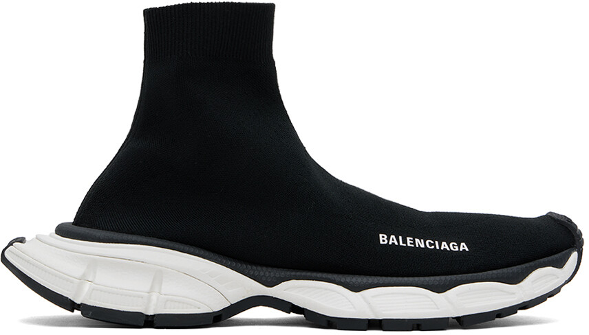 

Черные кроссовки-носки 3XL Balenciaga