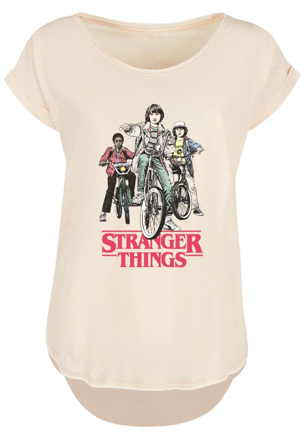 

Футболка F4NT4STIC Stranger Things Retro Bikers Netflix TV Series, белый
