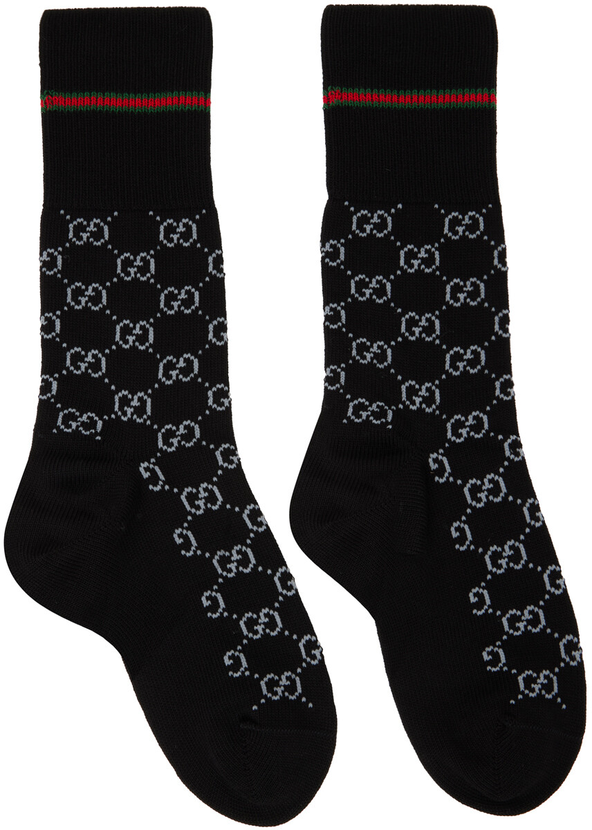 

Носки Black GG Черный/Серый Gucci