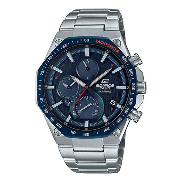 

Часы Casio Edifice Analog Watch 'Navy Metallic Silver', синий
