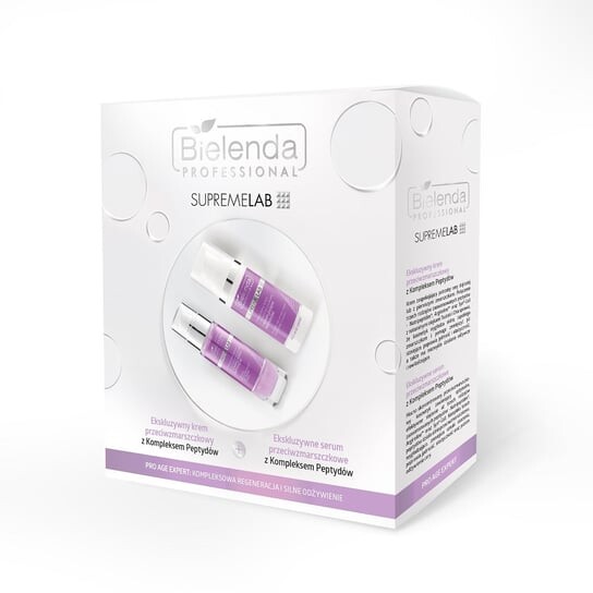 

Набор КРЕМ + ПЕПТИДНАЯ СЫВОРОТКА BIELENDA SUPREMELAB