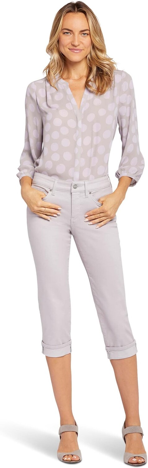 

Джинсы Marilyn Crop Cuff in Pearl Grey NYDJ, цвет Pearl Grey