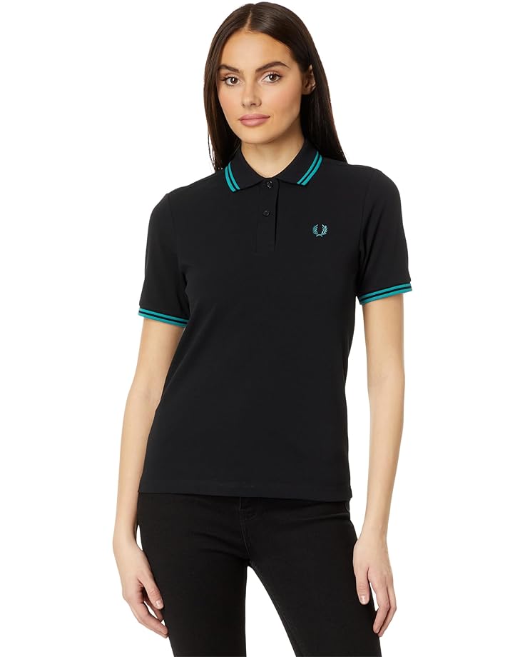 Рубашка Fred Perry Twin Tipped Fred Perry, цвет Black 2