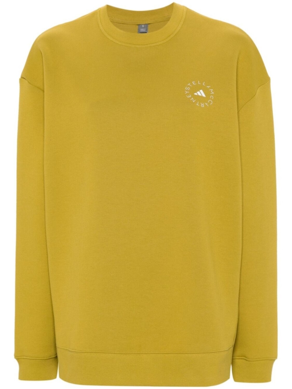 

adidas by Stella McCartney толстовка с логотипом, зеленый
