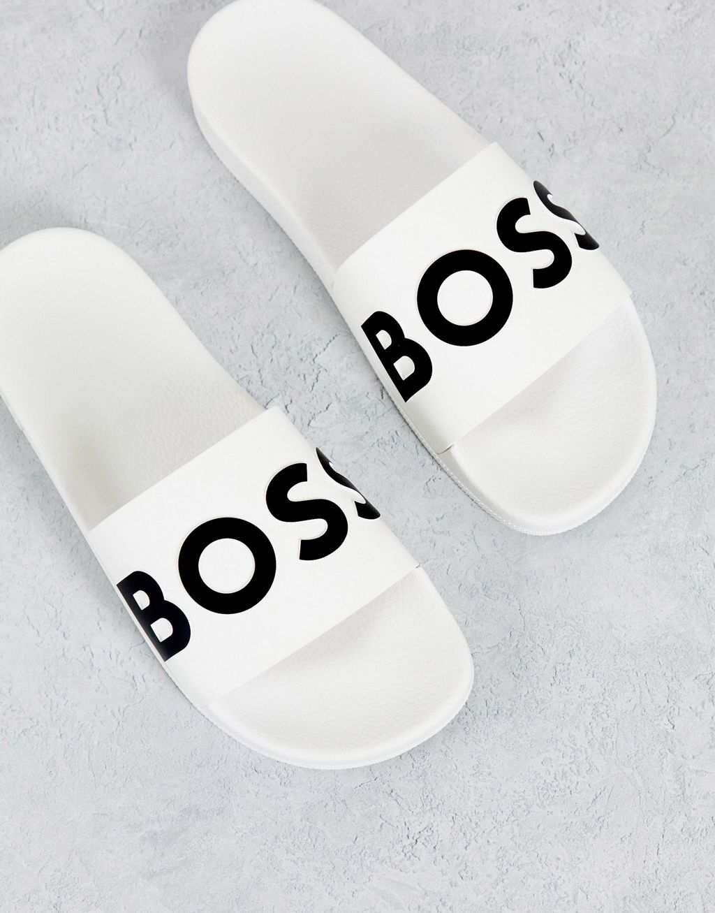 

Шлепанцы BOSS Orange Bay, белая сердцевина