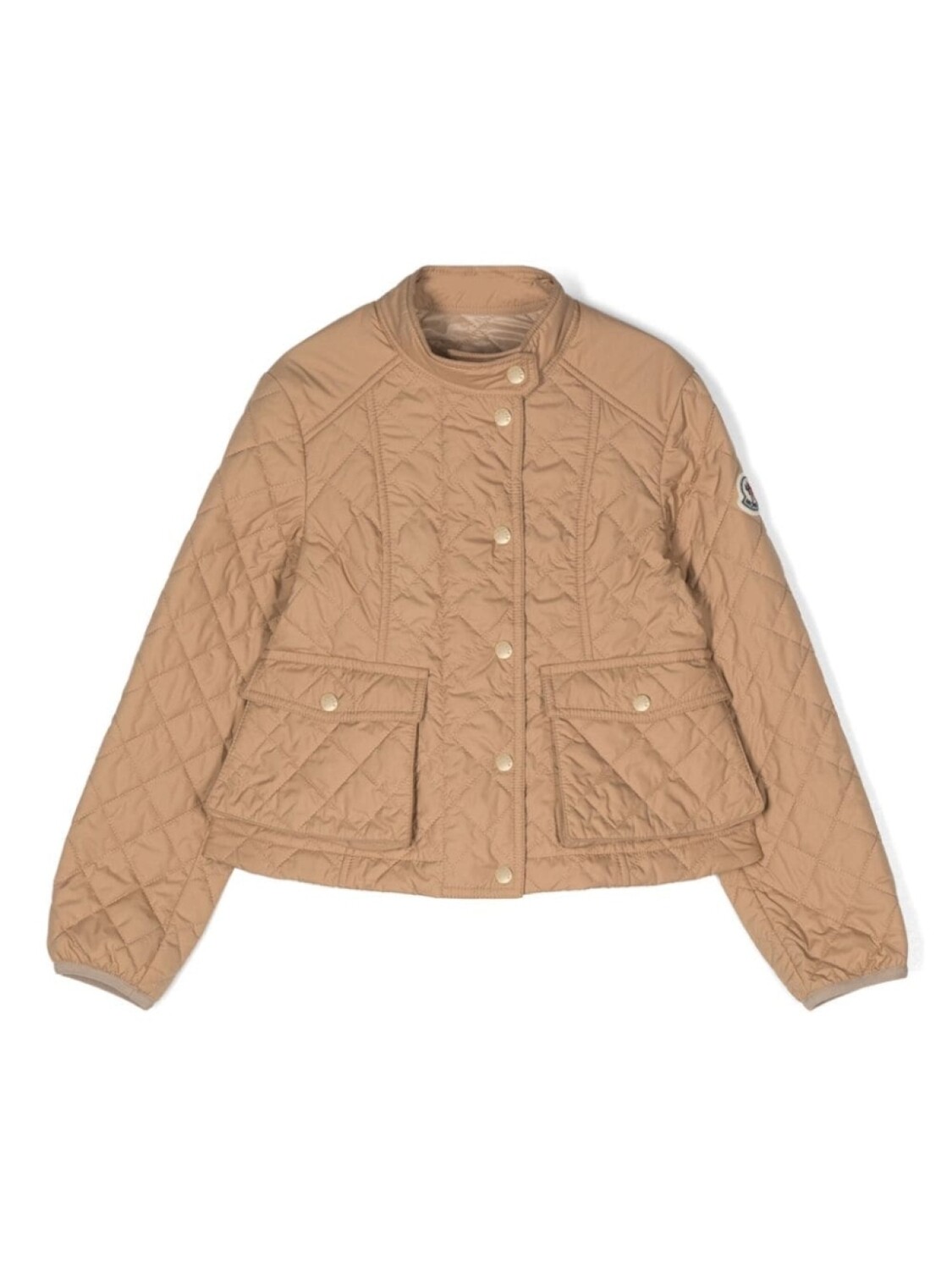 

Moncler Enfant куртка Kamaria с нашивкой-логотипом, нейтральный цвет