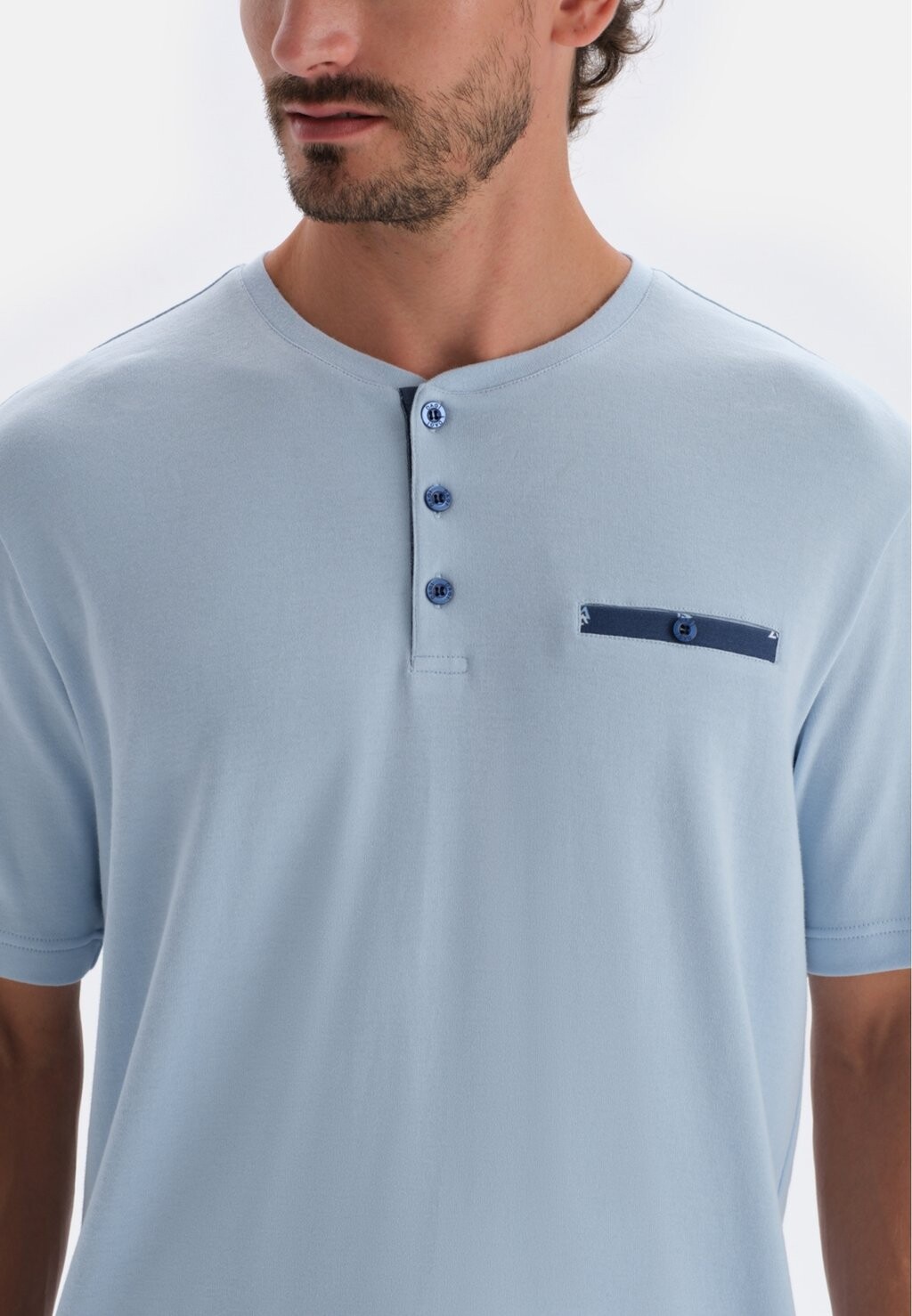 

Пижамный комплект SHORT SLEEVE REGULAR SET DAGI, синий