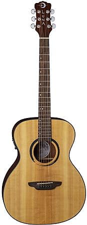 цена Акустическая гитара Luna WABI SABI Folk Solid Top Acoustic Electric Guitar