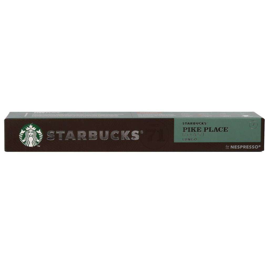 

Кофейные капсулы STARBUCKS Pike Place Roast Lungo, совместимые с Nespresso, 10 капсул sarcia.eu