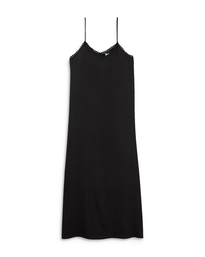 

Платье-комбинация с кружевной отделкой The Kooples