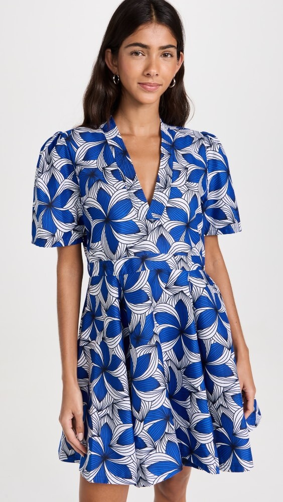 

Платье the Oula Company V Neck Anywhere, нави