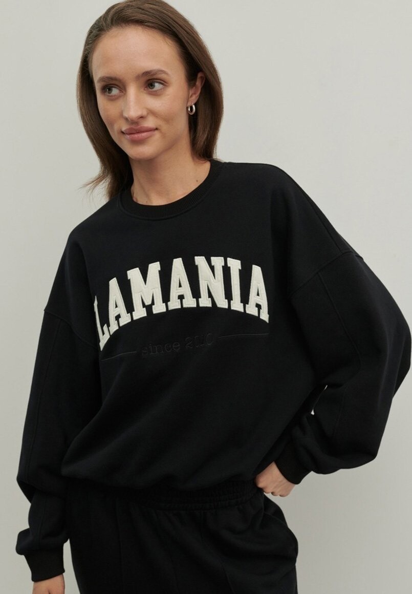 

Толстовка с капюшоном La Mania, черный