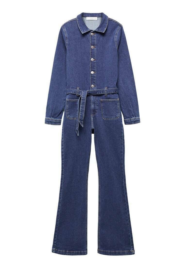 <b>Комбинезон</b> <b>Mango</b> Kids, цвет azul medio - фото 2. <b>Комбинезон</b> <b>Mango</b> Kids, цве...