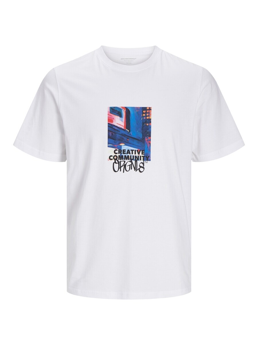 

Футболка JACK & JONES BUSHWICK BLUR, белый