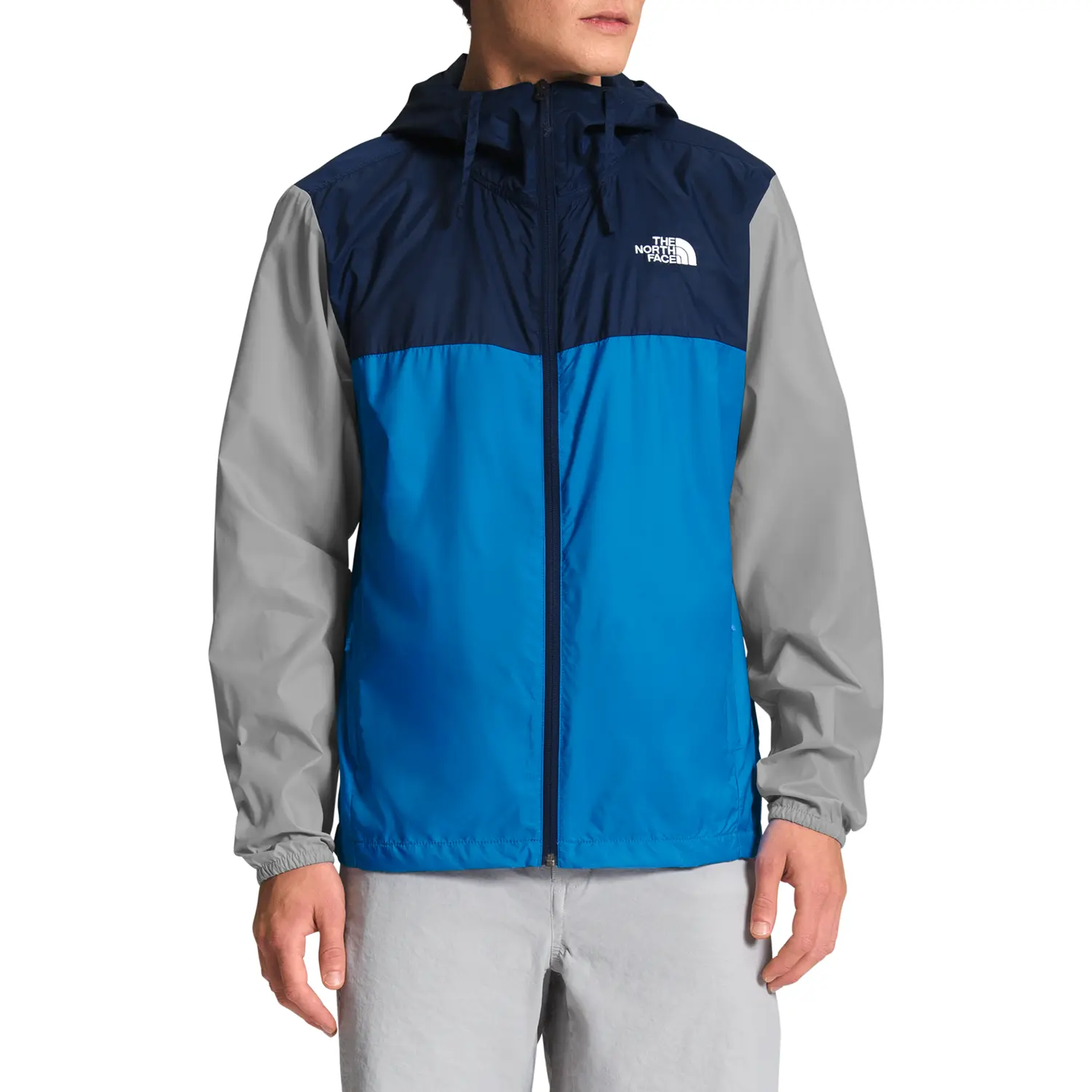 

Ветровка The North Face Cyclone 3 Windbreaker, цвет Super Sonic Blue/Summit Navy/Meld Grey