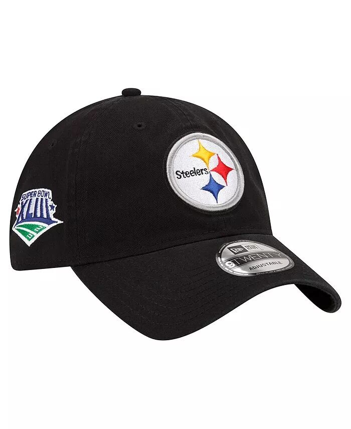 

Мужская черная регулируемая кепка Pittsburgh Steelers Distinct 9TWENTY New Era, черный