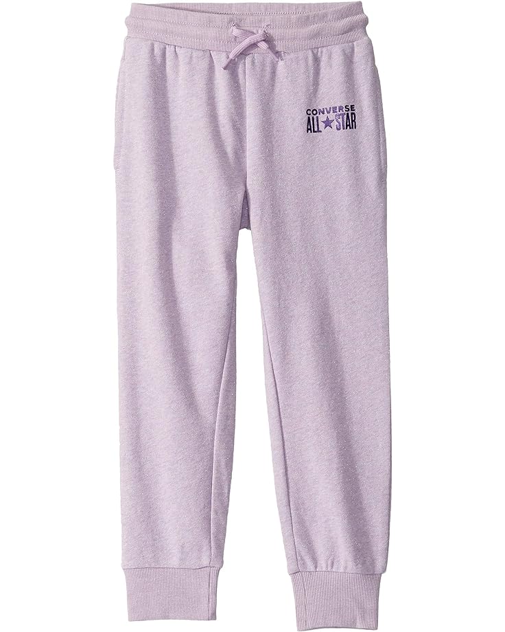 Брюки Converse Sparkle French Terry Joggers, цвет Lilac Mist Heather