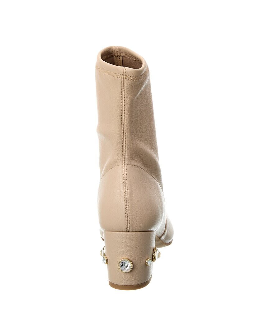

Кожаные ботинки Stuart Weitzman Allshine 60, белый