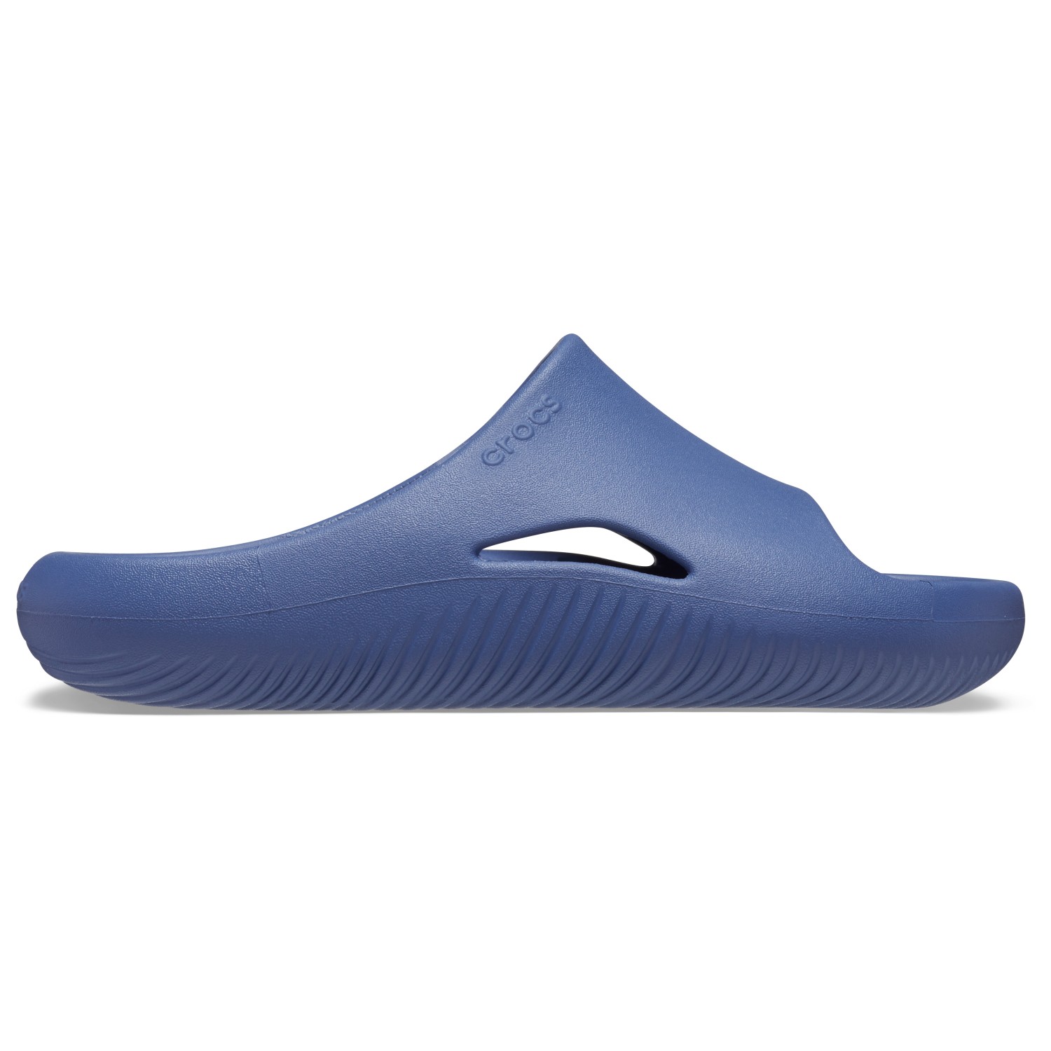 цена Сандалии Crocs Mellow Recovery Slide, цвет Bijou Blue
