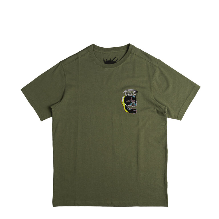 

Рубашка X Jean-Michel Basquiat 5.Eep T-Shirt Maharishi, зеленый