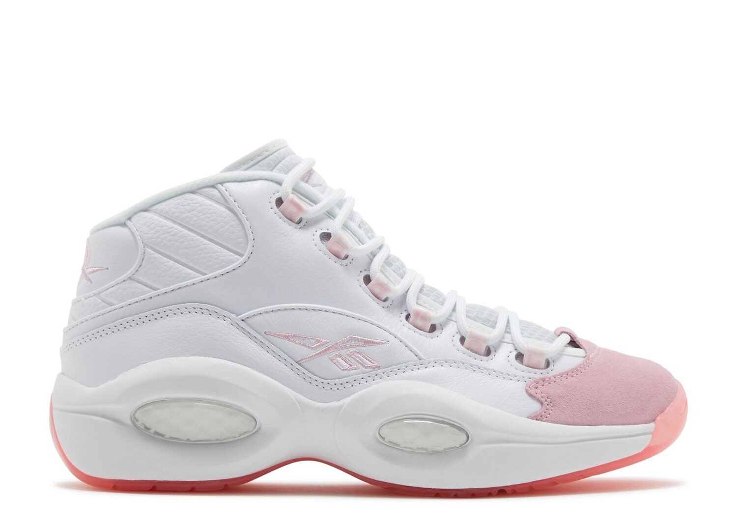 

Кроссовки Reebok Question Mid 'Pink Toe', белый