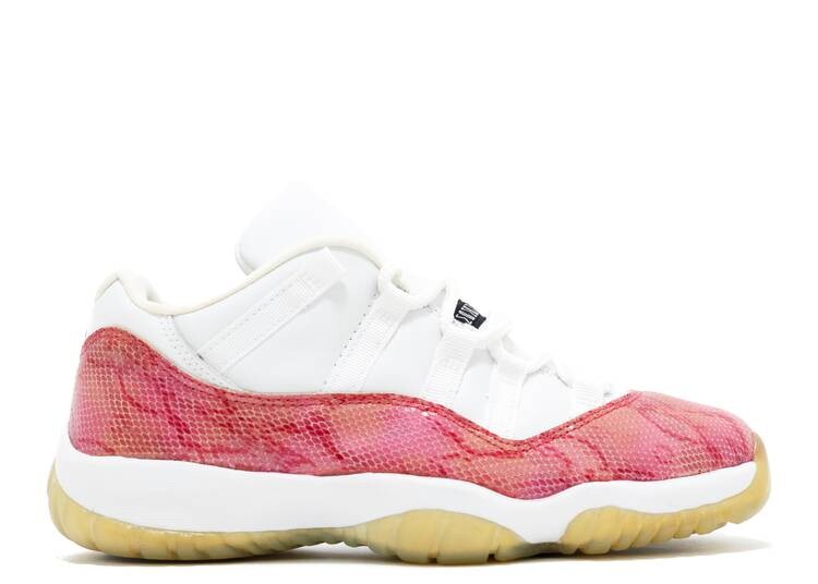 

Кроссовки WMNS AIR JORDAN 11 RETRO LOW 'SNAKESKIN', белый