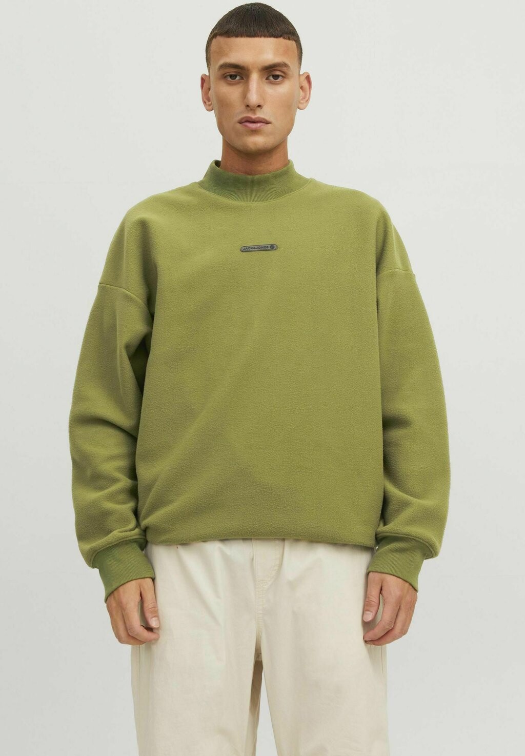 

Толстовка MOCK NECK Jack & Jones, оливковая ветвь, Зеленый