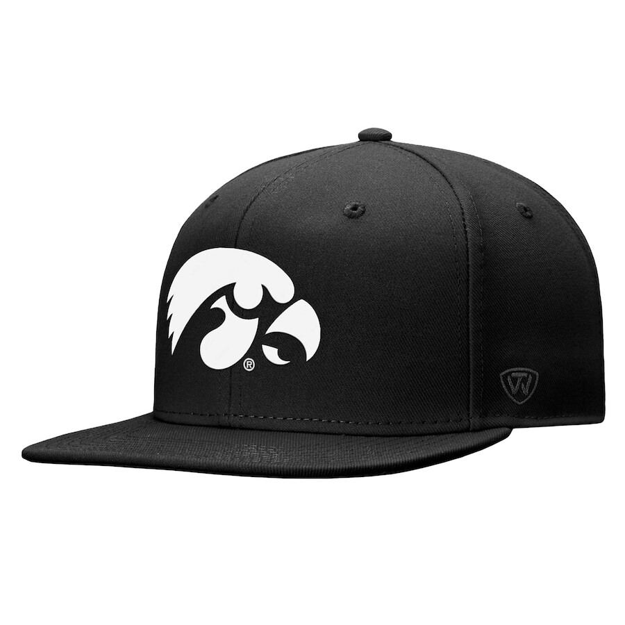 

Бейсболка Top of the World Iowa Hawkeyes, черный