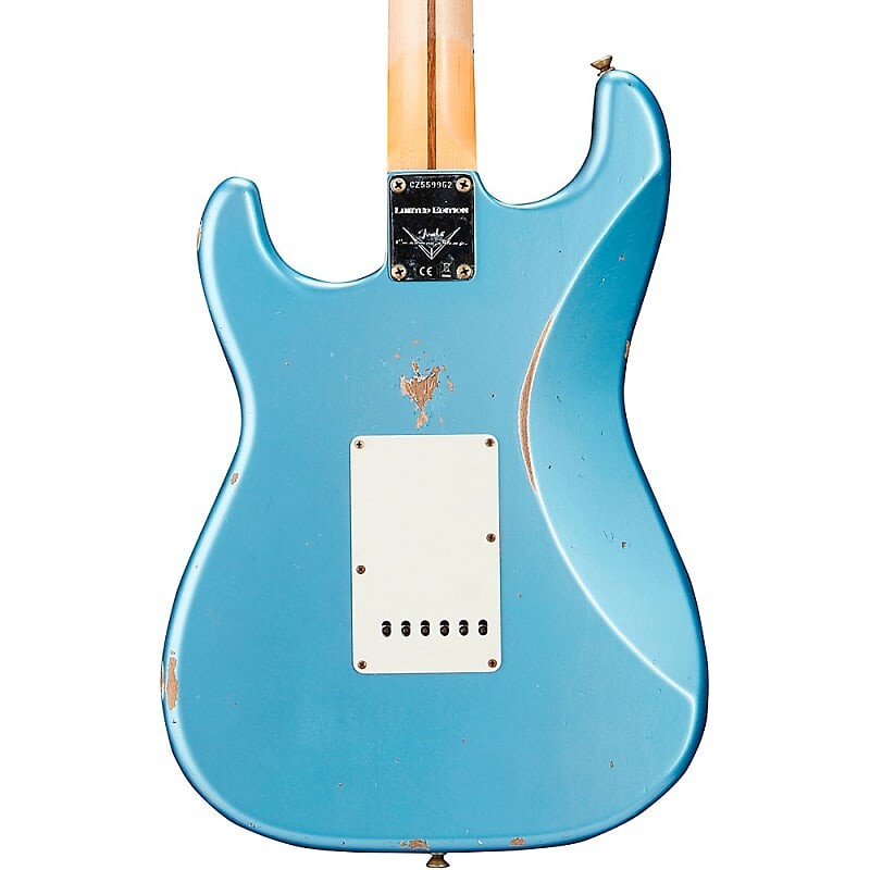 

Электрогитара Fender Custom Shop Limited-Edition Tomatillo Stratocaster Special Relic Electric Guitar Super Faded Aged Lake Placid Blue