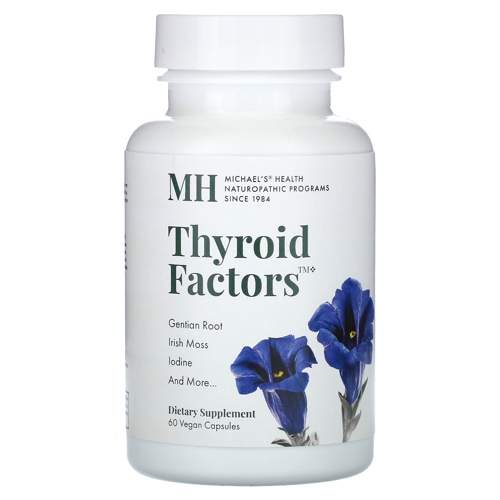 

Thyroid Factors, 60 веганских капсул, Michael's Naturopathic