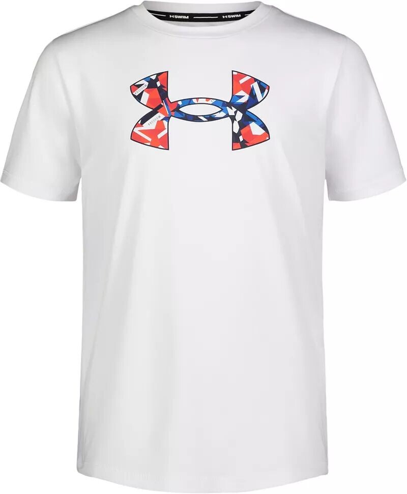 

Рашгард Under Armour для мальчиков Freedom Star Surf, белый