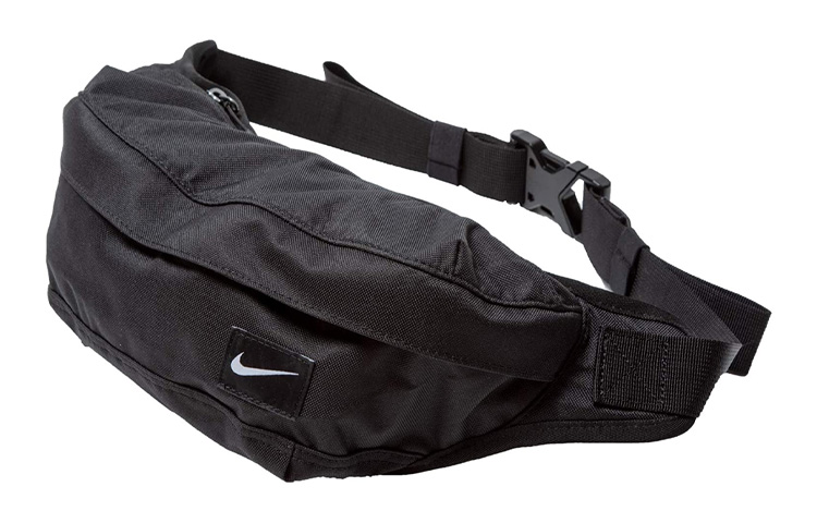 Поясная сумка унисекс Nike, цвет pure black