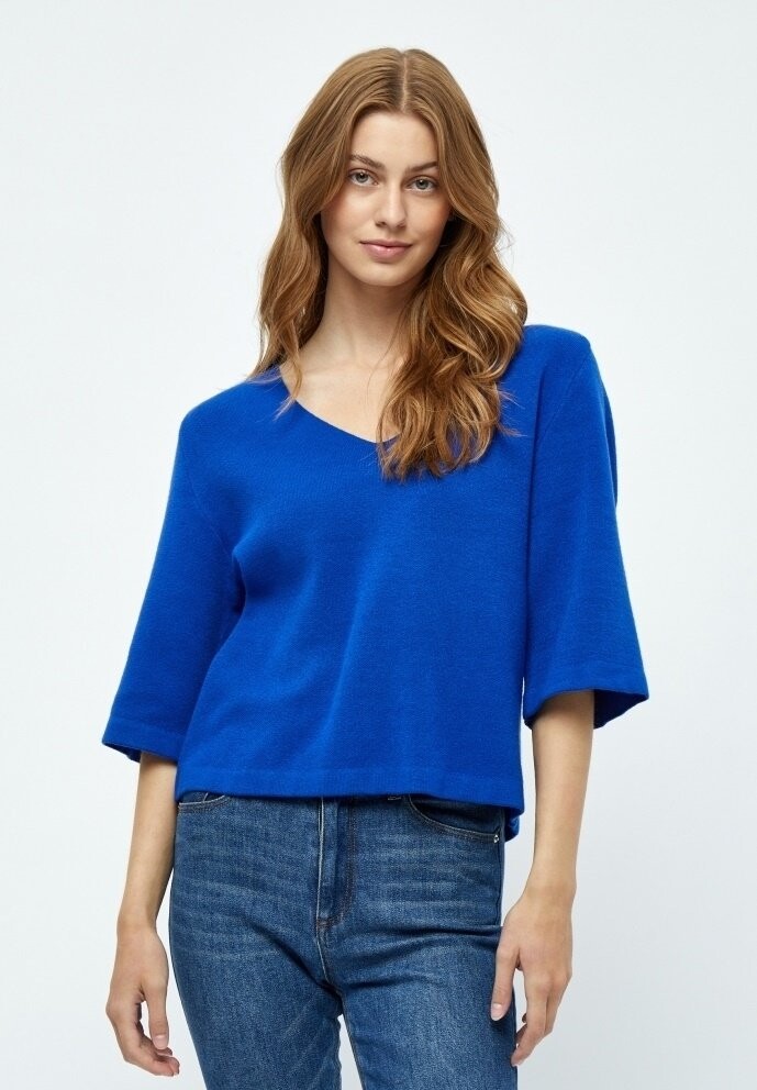

Свитер PEPPERCORN Rosalia 3-4 Sleeve, кобальтово-синий