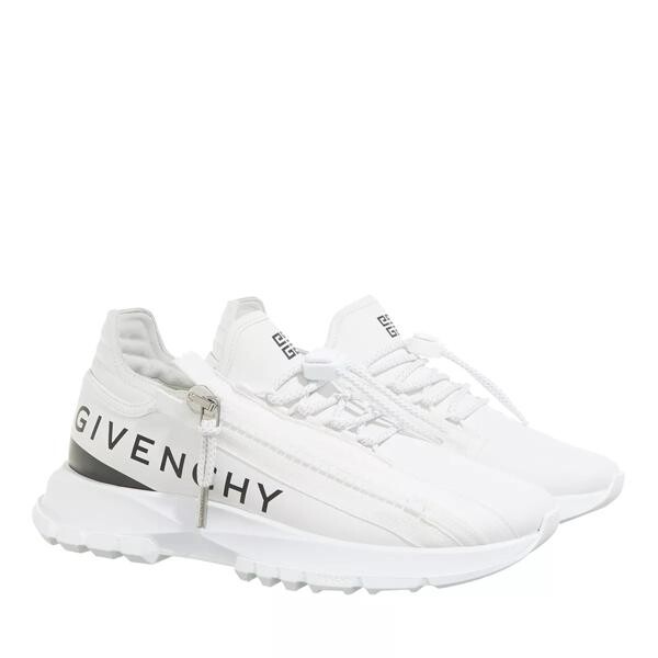 

Кроссовки spectre runner sneaker in leather with zip white/black Givenchy, белый