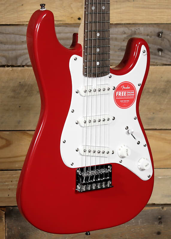 

Электрогитара Squier Mini Stratocaster Electric Guitar Dakota Red