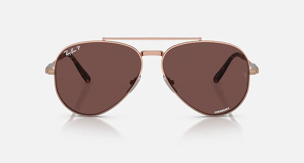 

Солнцезащитные очки Ray-Ban AVIATOR II TITANIUM, темно-фиолетовый