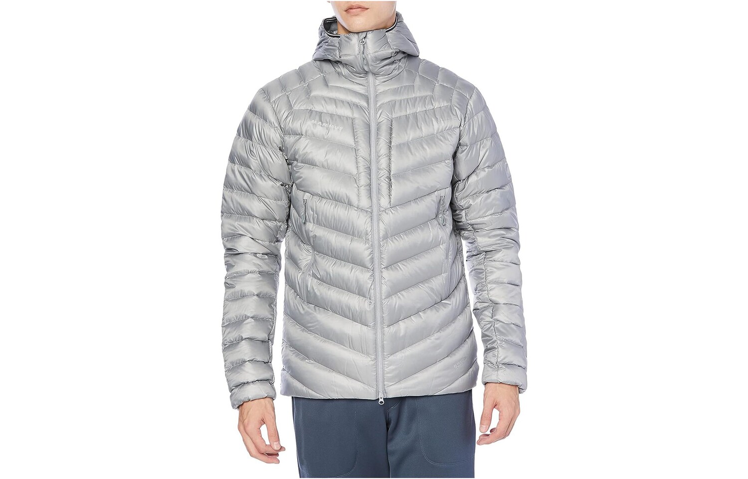 

Широкий пуховик мужской Mammut, цвет Navy blue /marine