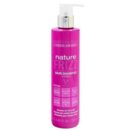 

Abril Et Nature Frizz Bain Keratin Shampoo 250 мл - Мощный шампунь против вьющихся волос с провитамином B5 - Веганский