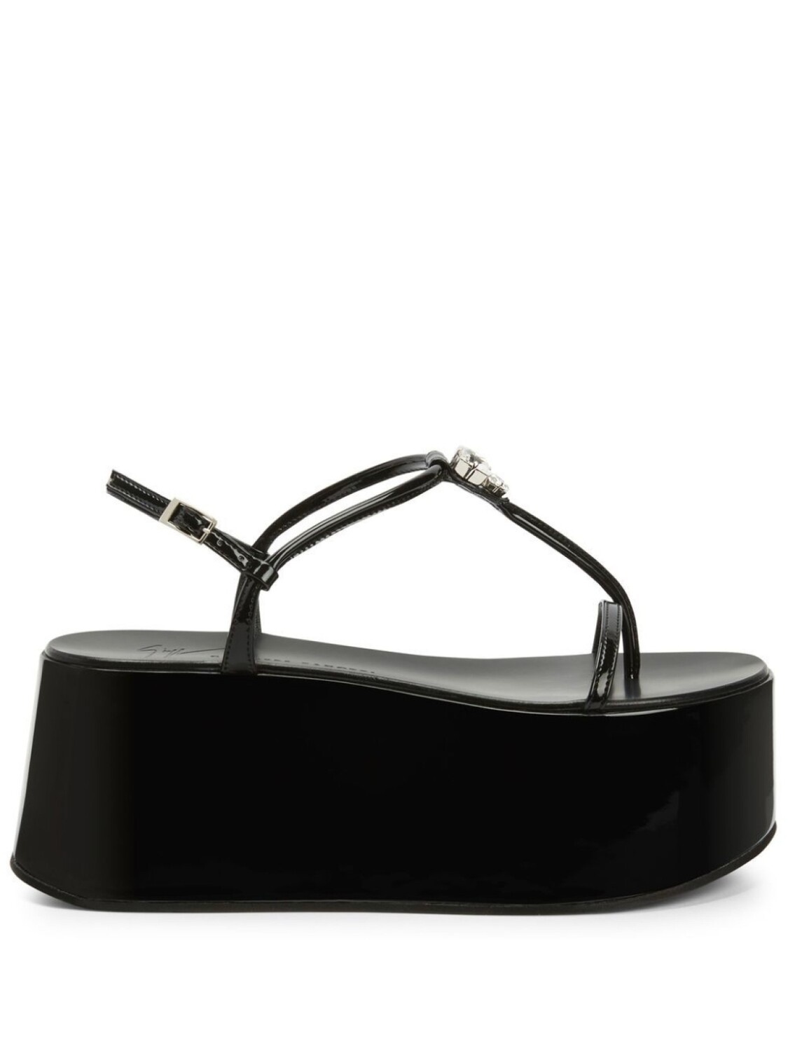 

Giuseppe Zanotti босоножки Barnak 80 на платформе, черный